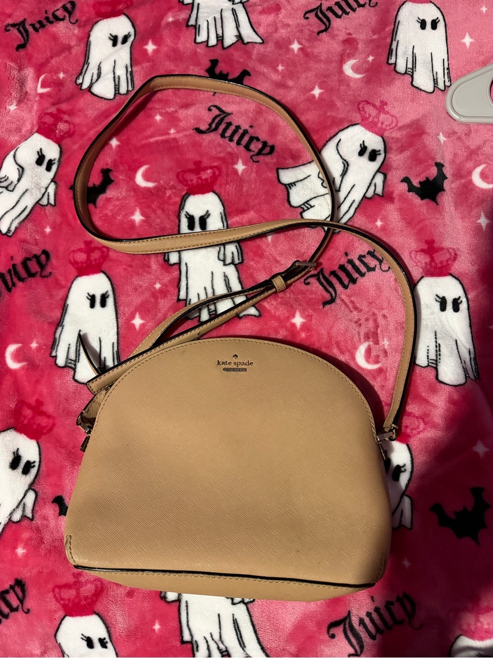 kate spade Beige Dome Crossbody Bag